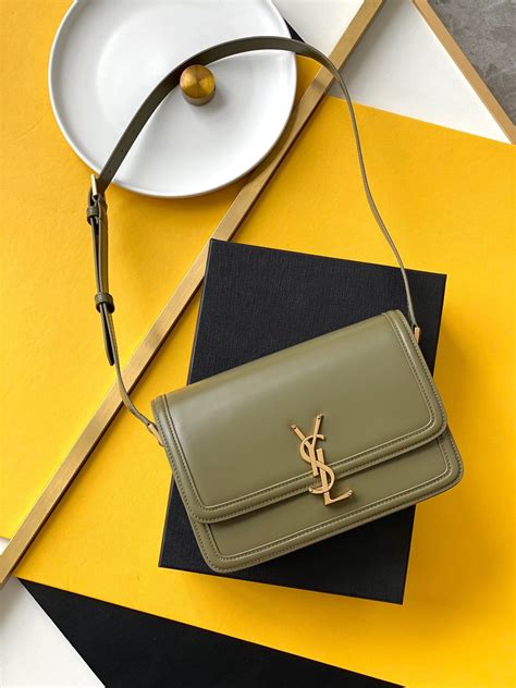 ysl bags green|ysl shoulder bag price.